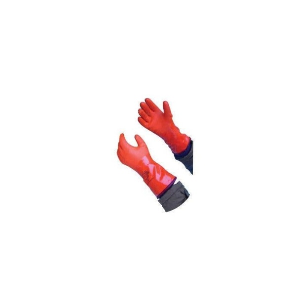 Showa 460 Chemical Resistant Gloves, Orange, XL, 12 PK 460XL - main